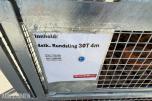 Stort parti rundsling/løftestropper i 3 stålbur