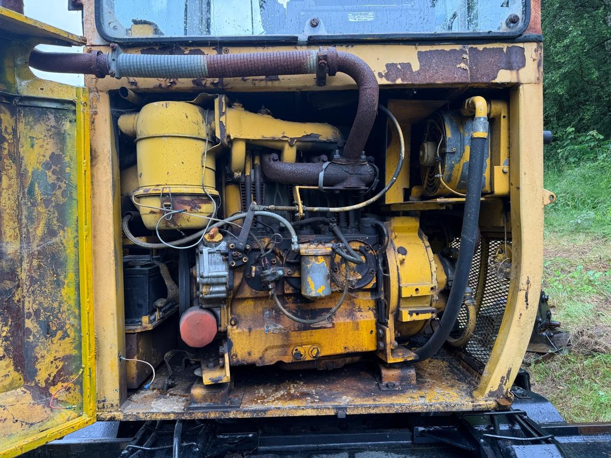 1985 - Menzi Muck 5000 T1 – Gåmaskin / Spindelgraver