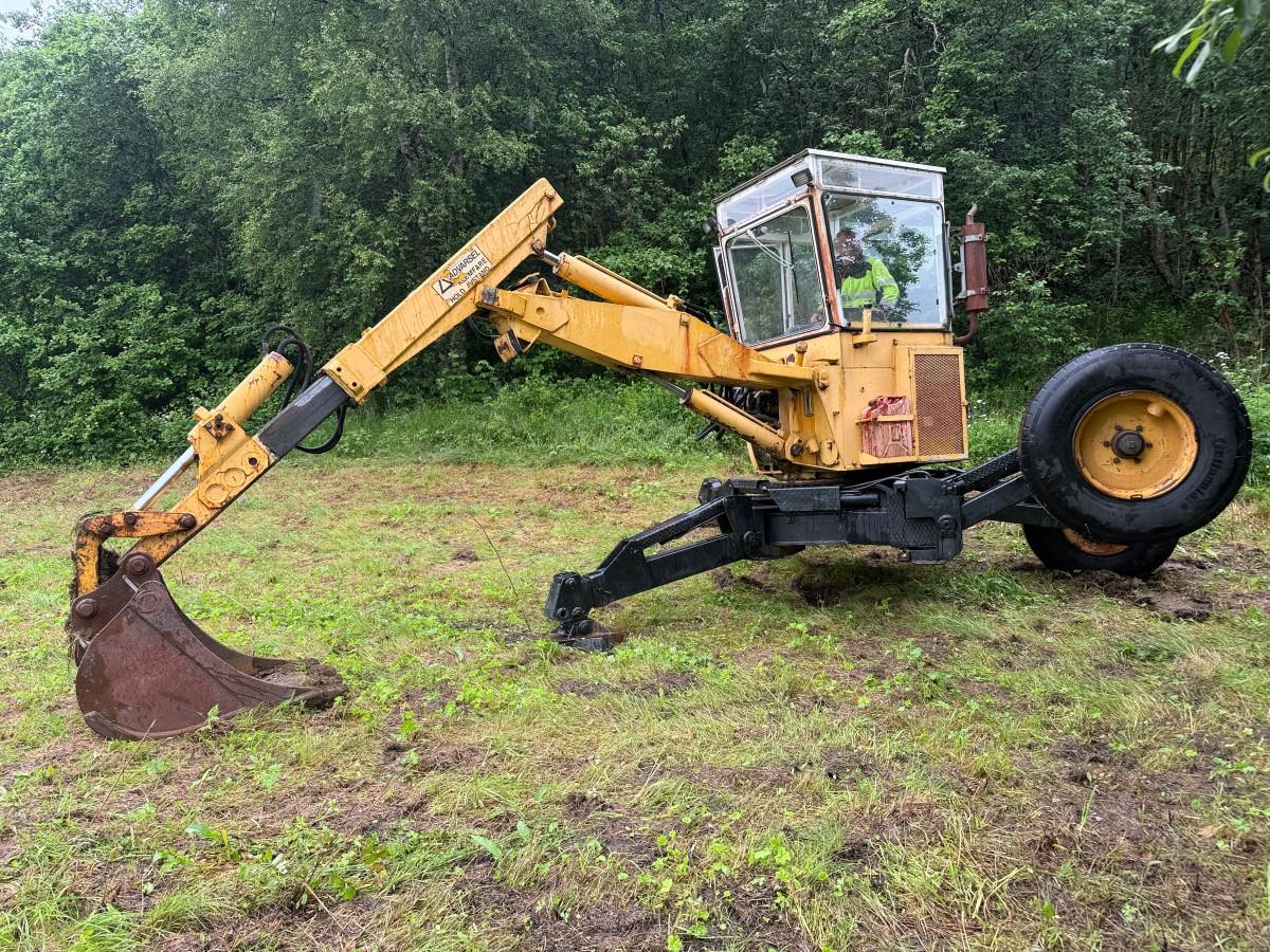 1985 - Menzi Muck 5000 T1 – Gåmaskin / Spindelgraver