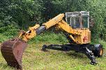 1985 - Menzi Muck 5000 T1 – Gåmaskin / Spindelgraver