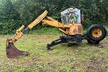 1985 - Menzi Muck 5000 T1 – Gåmaskin / Spindelgraver