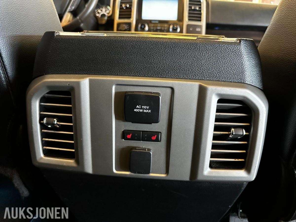 2015 FORD F-SERIE SUPERCREW LARIAT 3.5L 370HK Kamera 5seter personbil
