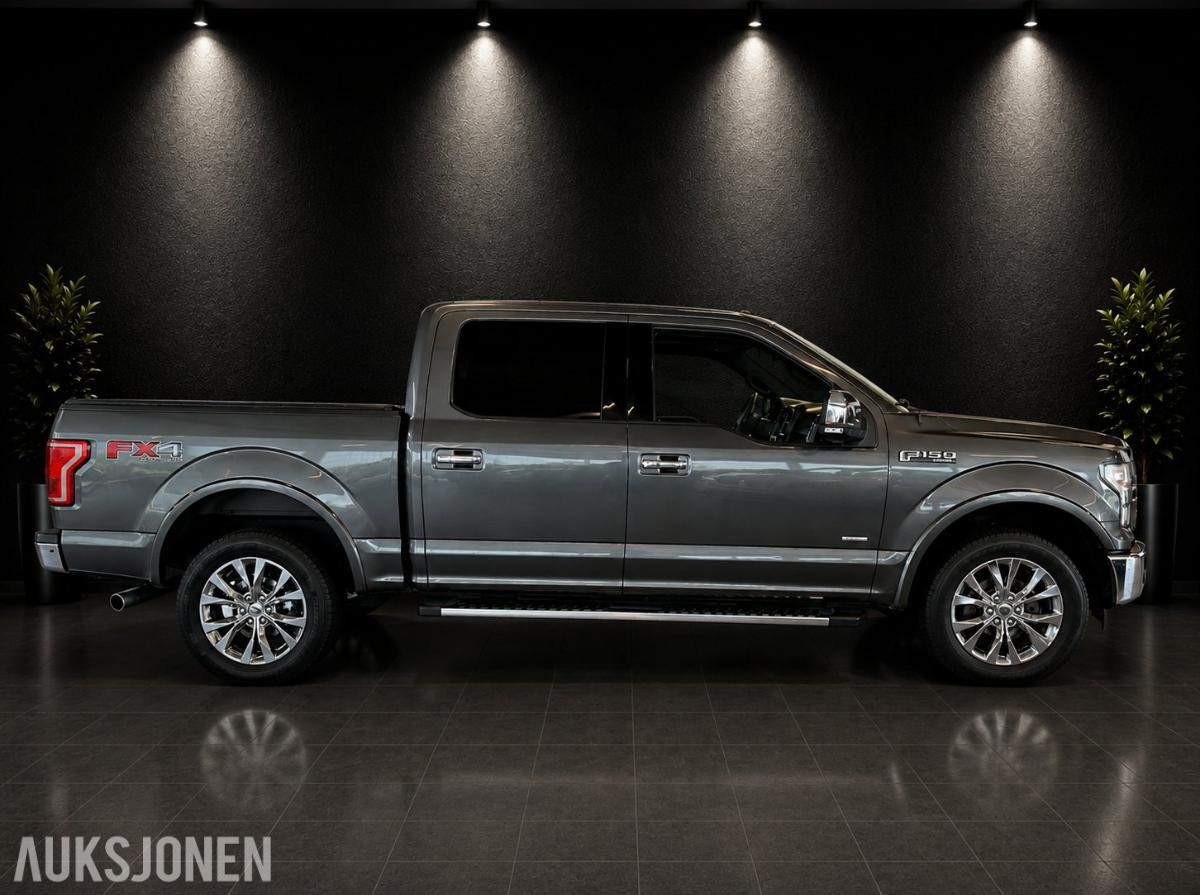 2015 FORD F-SERIE SUPERCREW LARIAT 3.5L 370HK Kamera 5seter personbil