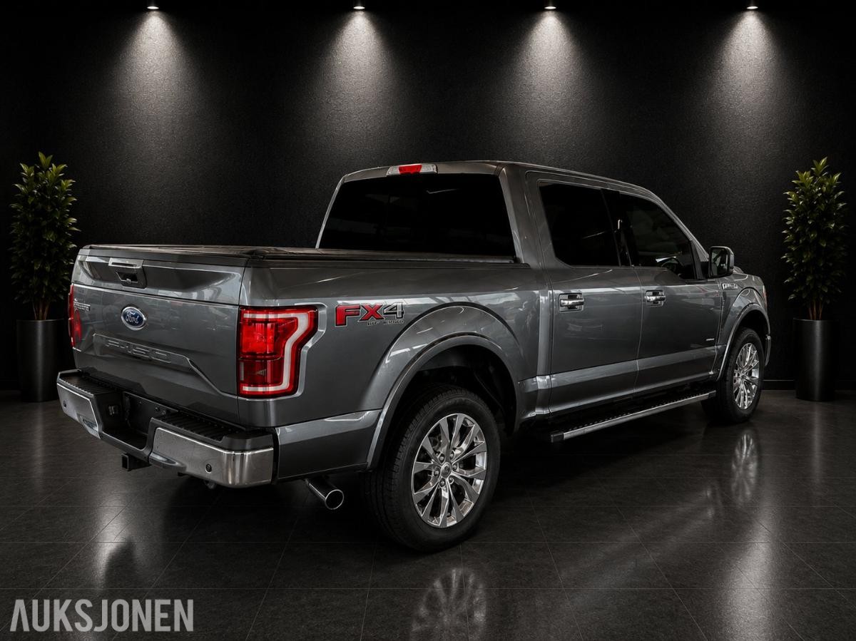 2015 FORD F-SERIE SUPERCREW LARIAT 3.5L 370HK Kamera 5seter personbil