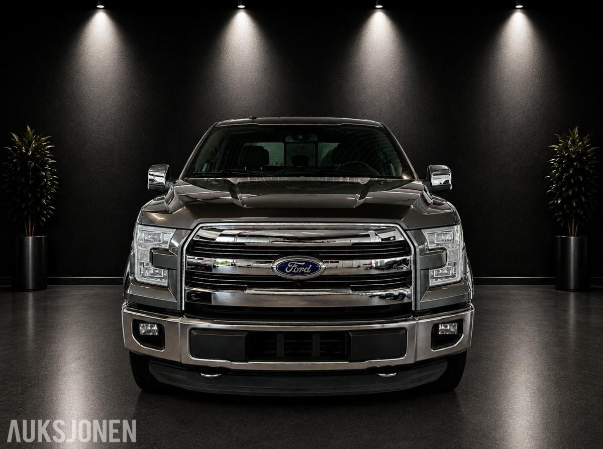 2015 FORD F-SERIE SUPERCREW LARIAT 3.5L 370HK Kamera 5seter personbil