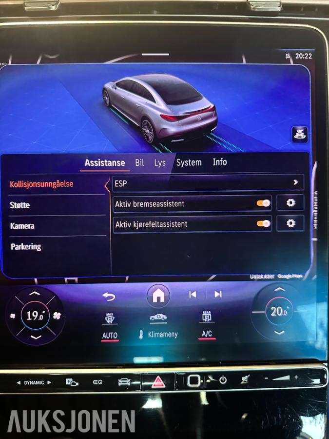 2023 Mercedes-Benz EQE 300 ADAPTIV CRUISEKONTROLL, RYGGEKAMERA