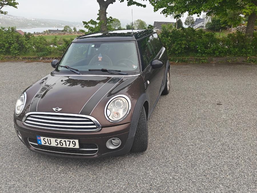 2008 Mini Clubman 1.6 109hk delskinn parkeringssensor skinninteriør soltak eu ok 02.2027 