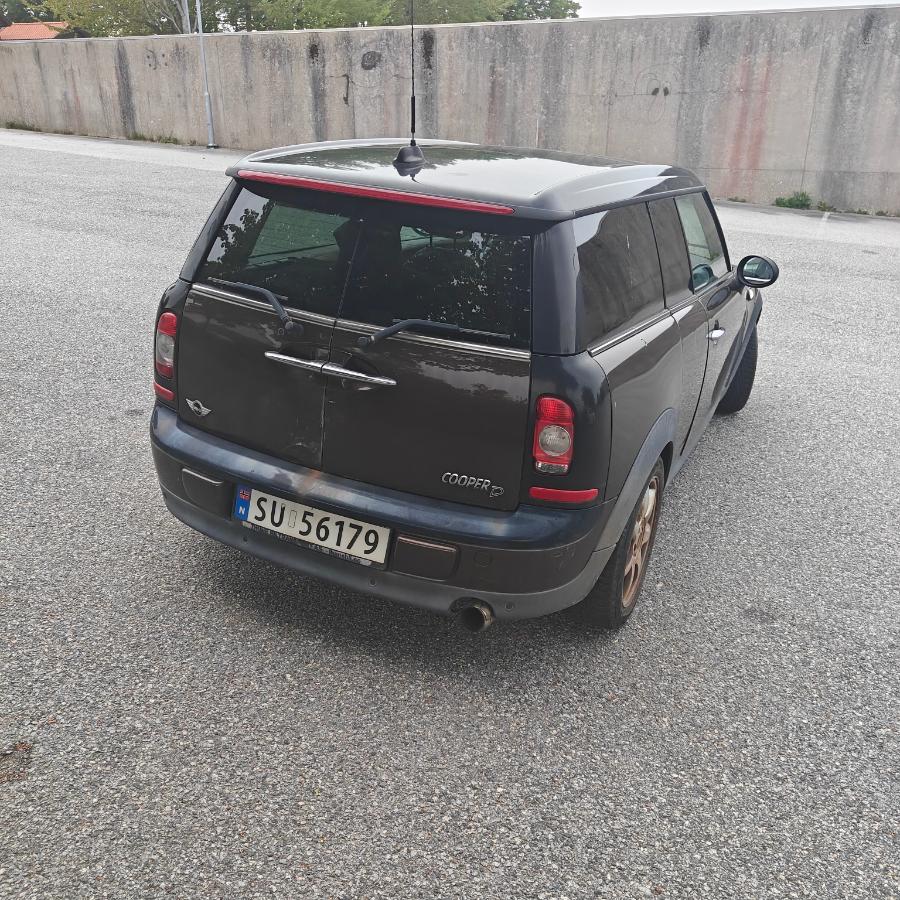 2008 Mini Clubman 1.6 109hk delskinn parkeringssensor skinninteriør soltak eu ok 02.2027 