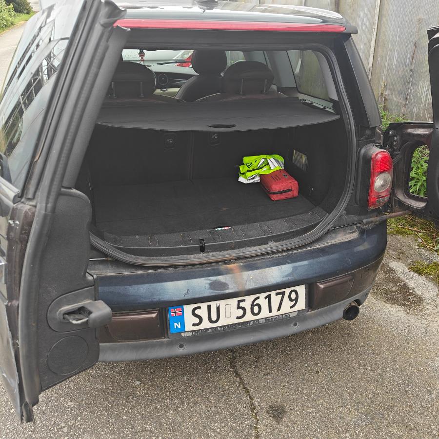 2008 Mini Clubman 1.6 109hk delskinn parkeringssensor skinninteriør soltak eu ok 02.2027 