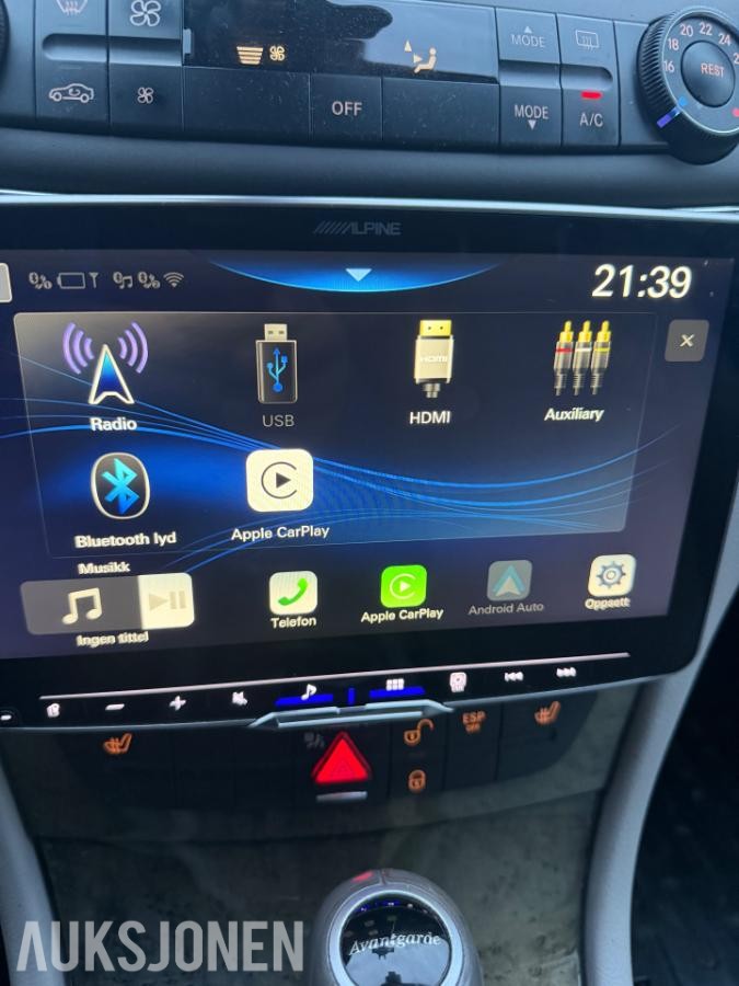 2007 Mercedes-Benz E220 cdi 204HK Automat Avantgarde, Ryggekamera, Hengerfeste