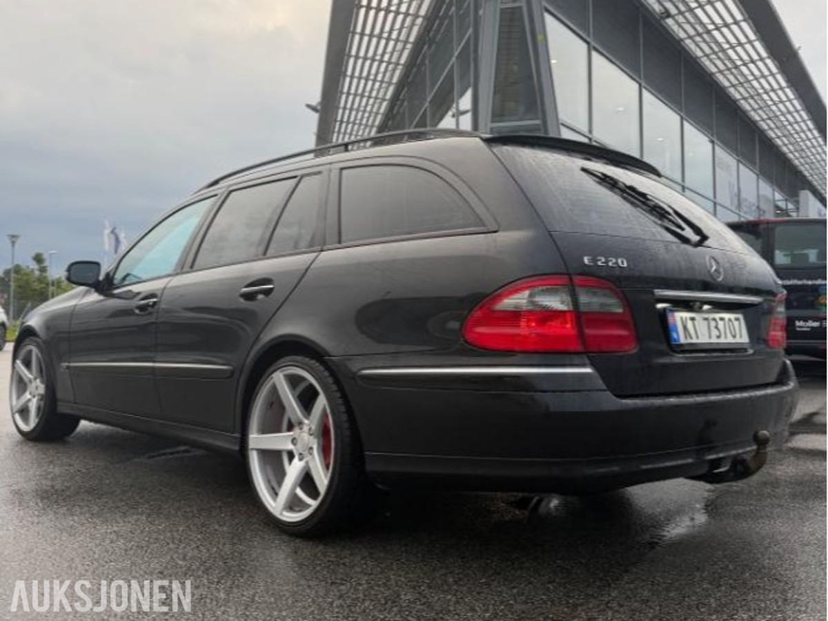 2007 Mercedes-Benz E220 cdi 204HK Automat Avantgarde, Ryggekamera, Hengerfeste