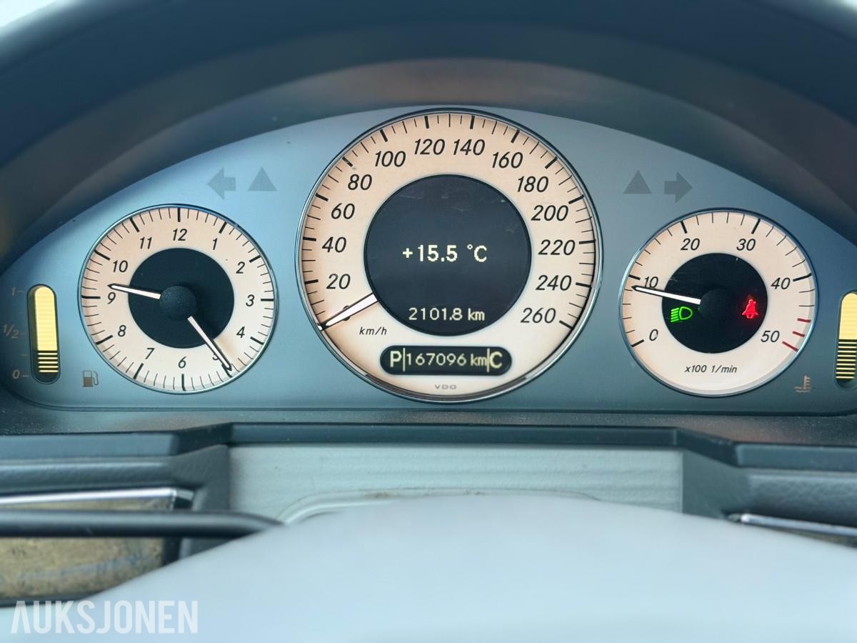 2007 Mercedes-Benz E220 cdi 204HK Automat Avantgarde, Ryggekamera, Hengerfeste