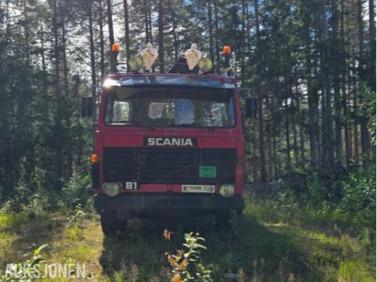 1977 Scania LB81S50 Med Tico 1080 Kran