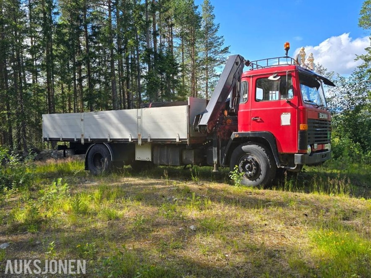 1977 Scania LB81S50 Med Tico 1080 Kran