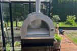 2026 PIZZAOVN VEDFYRT - RUSTFRITT STÅL. 