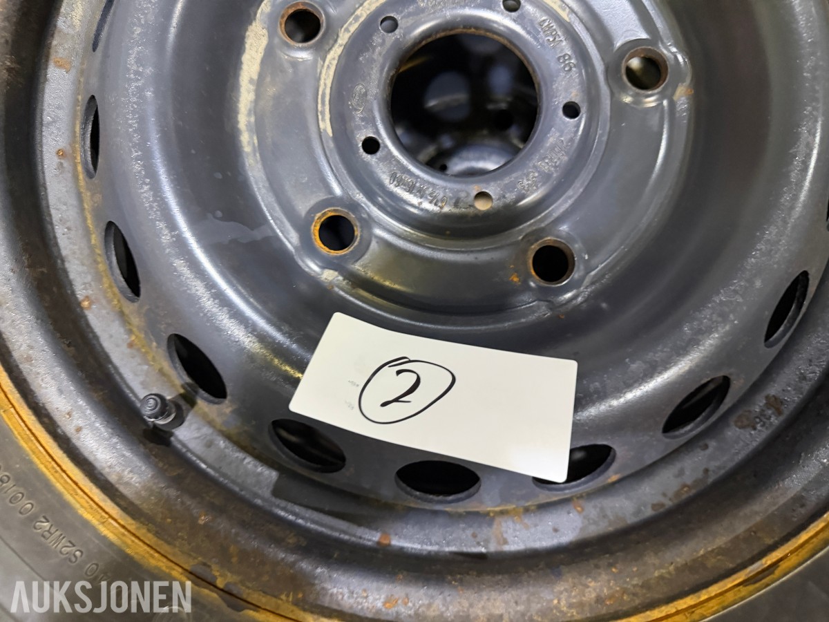 3 stk. LINAM VAN01 235/65 R16C dekk på stålfelg