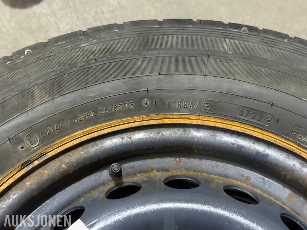 3 stk. LINAM VAN01 235/65 R16C dekk på stålfelg