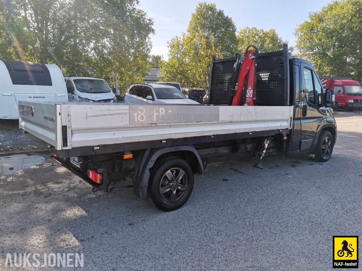 2015 Fiat DUCATO 2.3 D 131HK KRAN CRUISE VARMER NAVI
