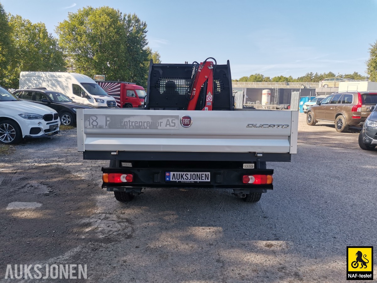 2015 Fiat DUCATO 2.3 D 131HK KRAN CRUISE VARMER NAVI