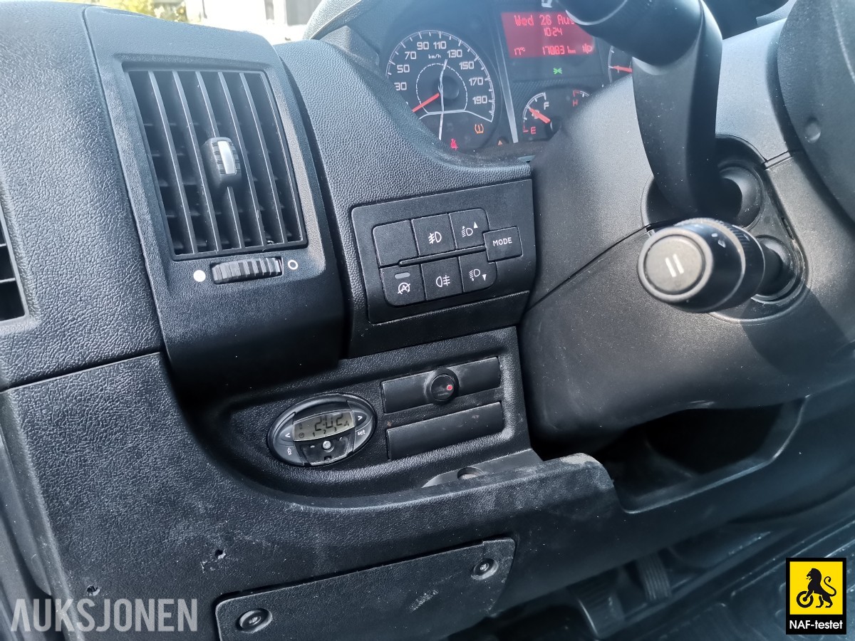 2015 Fiat DUCATO 2.3 D 131HK KRAN CRUISE VARMER NAVI