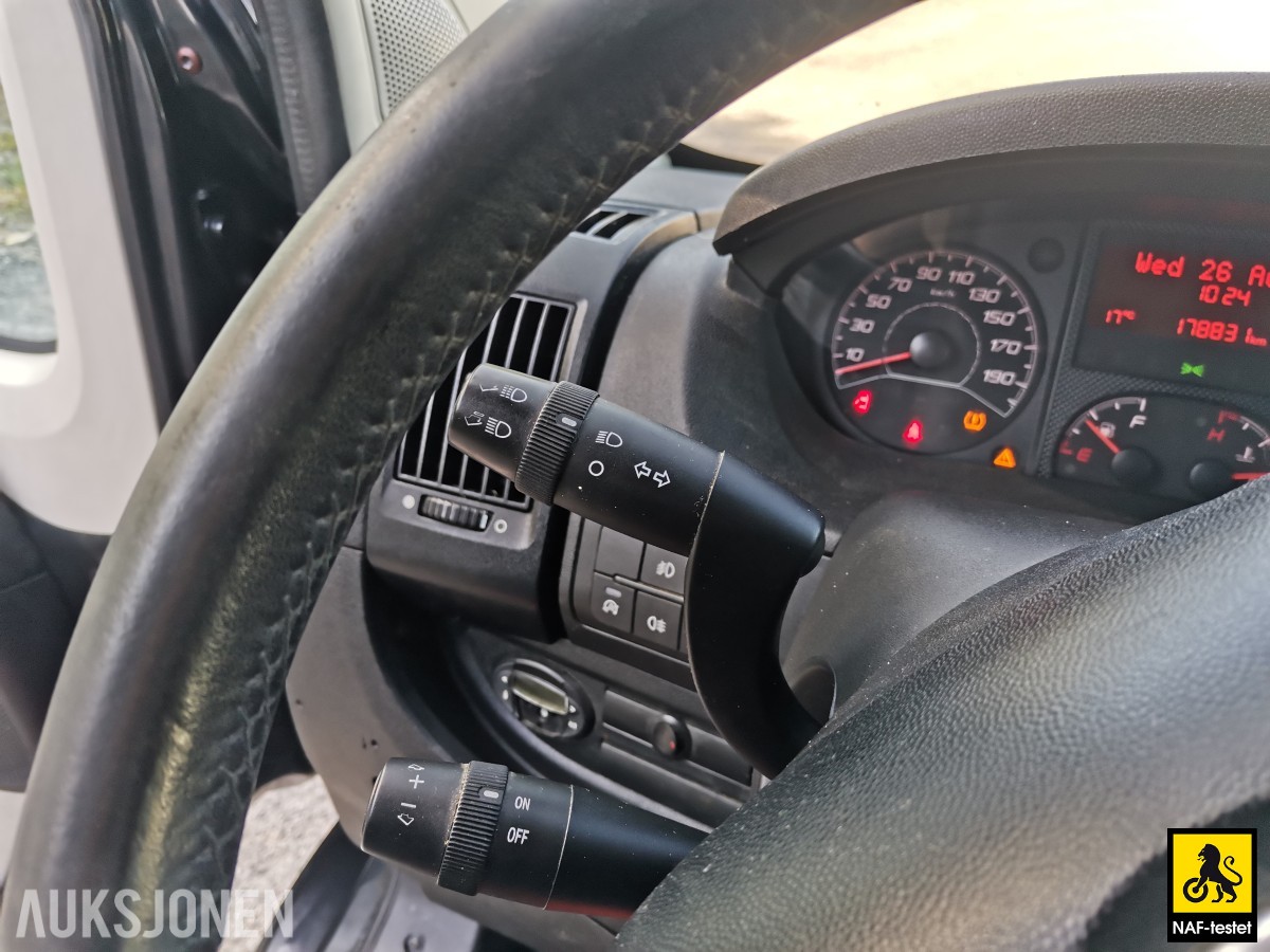 2015 Fiat DUCATO 2.3 D 131HK KRAN CRUISE VARMER NAVI
