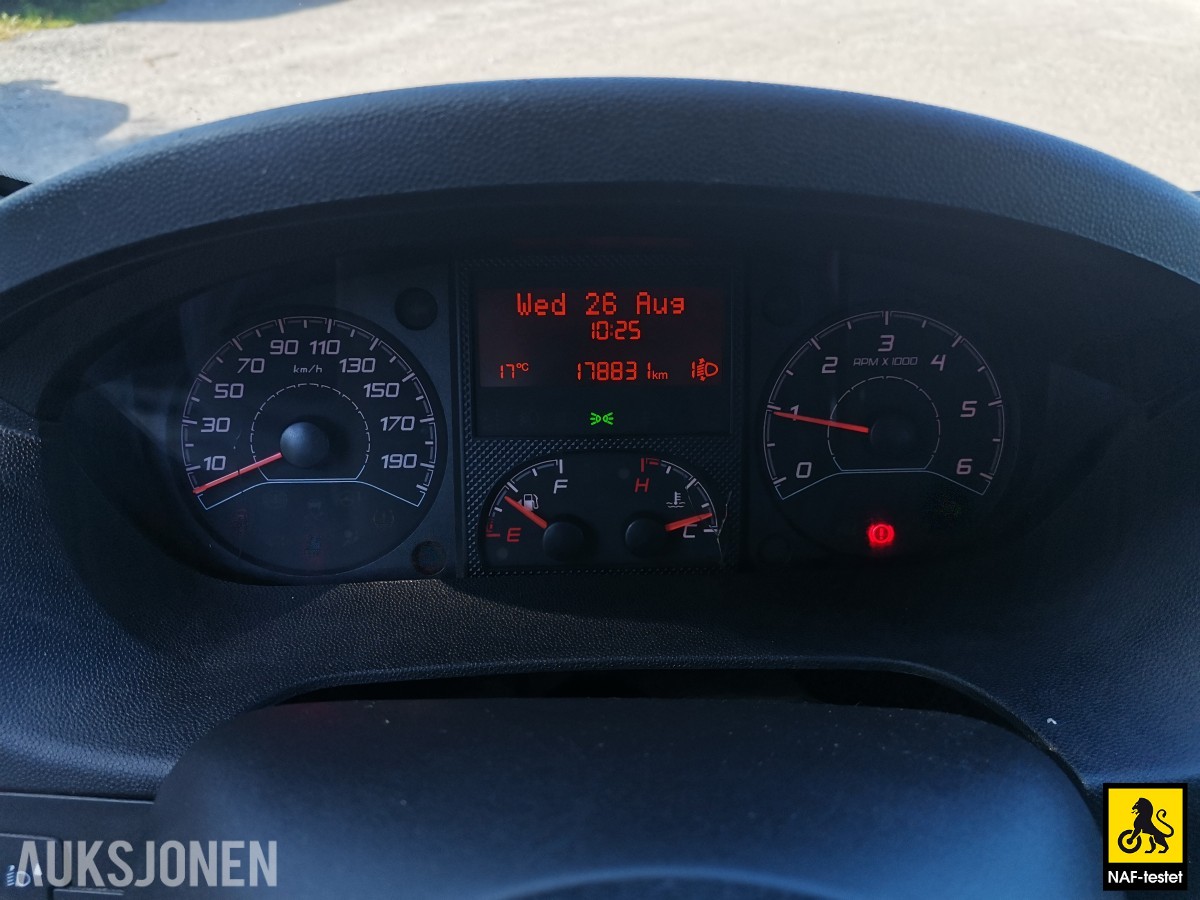 2015 Fiat DUCATO 2.3 D 131HK KRAN CRUISE VARMER NAVI