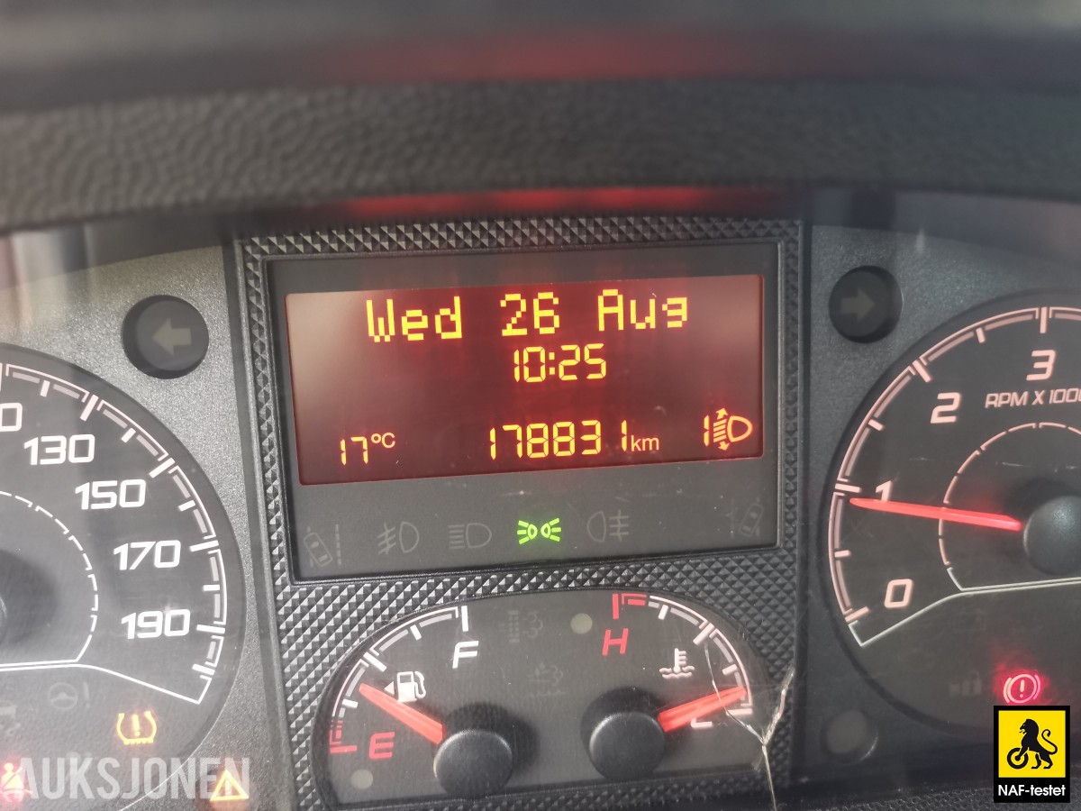 2015 Fiat DUCATO 2.3 D 131HK KRAN CRUISE VARMER NAVI