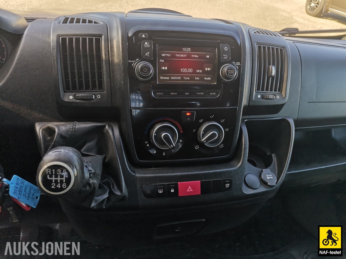 2015 Fiat DUCATO 2.3 D 131HK KRAN CRUISE VARMER NAVI