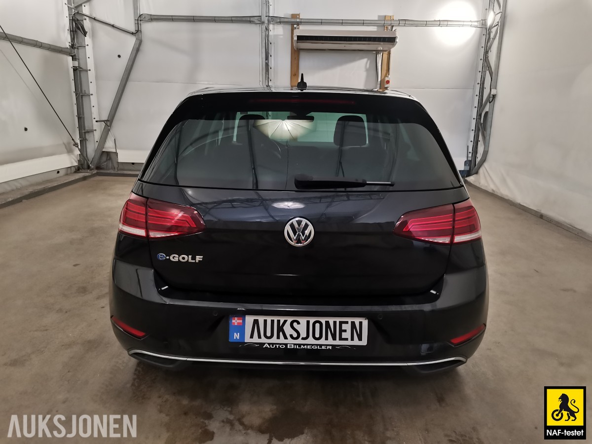 2019 Volkswagen E-GOLF 136 HK ACC VARMEPUMPE KAMERA LED SKINN FJERNLYSASSISTENT