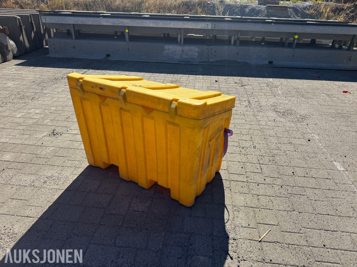 Gul Nopro oppbevaringskasse sandkasse