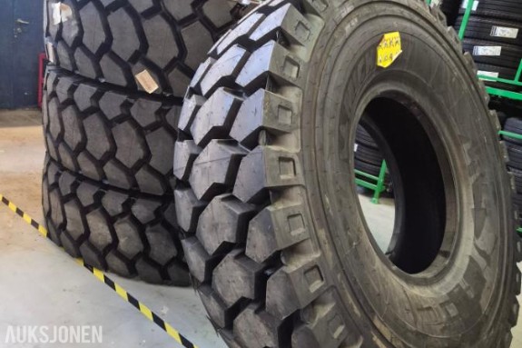 4 STK MICHELIN X-TRACTION 21.00R33 E4T tipptruckdekk / dekk til tipptruck