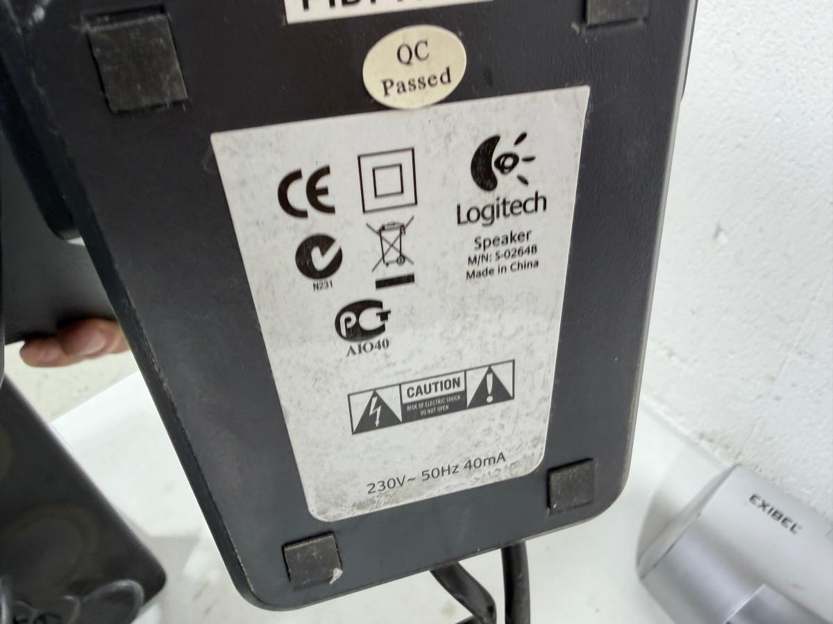 Kontorutstyr – Logitech MK710, Lenovo, DYMO LabelManager 160, Exibel og Konftel