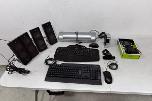 Kontorutstyr – Logitech MK710, Lenovo, DYMO LabelManager 160, Exibel og Konftel