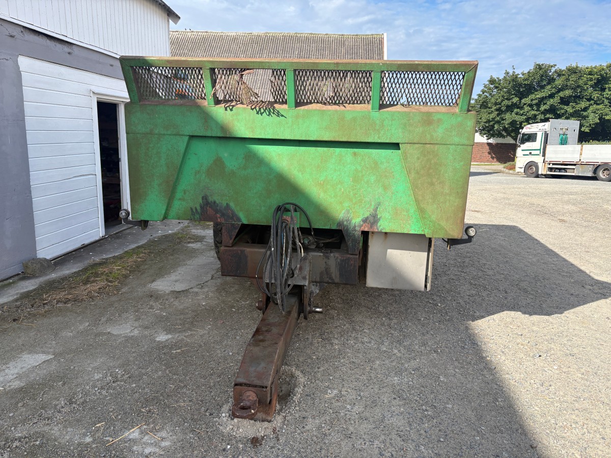 2007 fosseik 15 tonn dumper henger hydraulisk drag