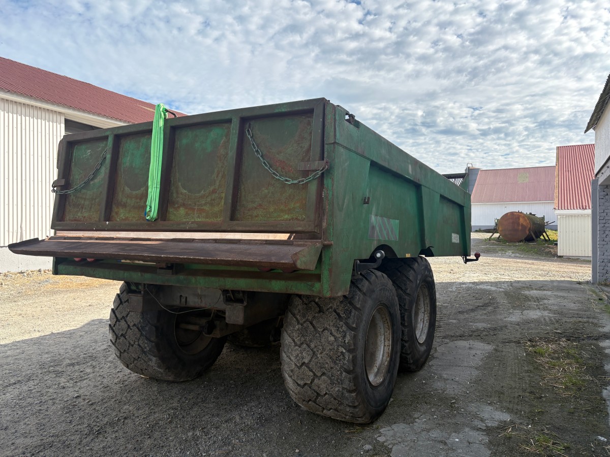 2007 fosseik 15 tonn dumper henger hydraulisk drag