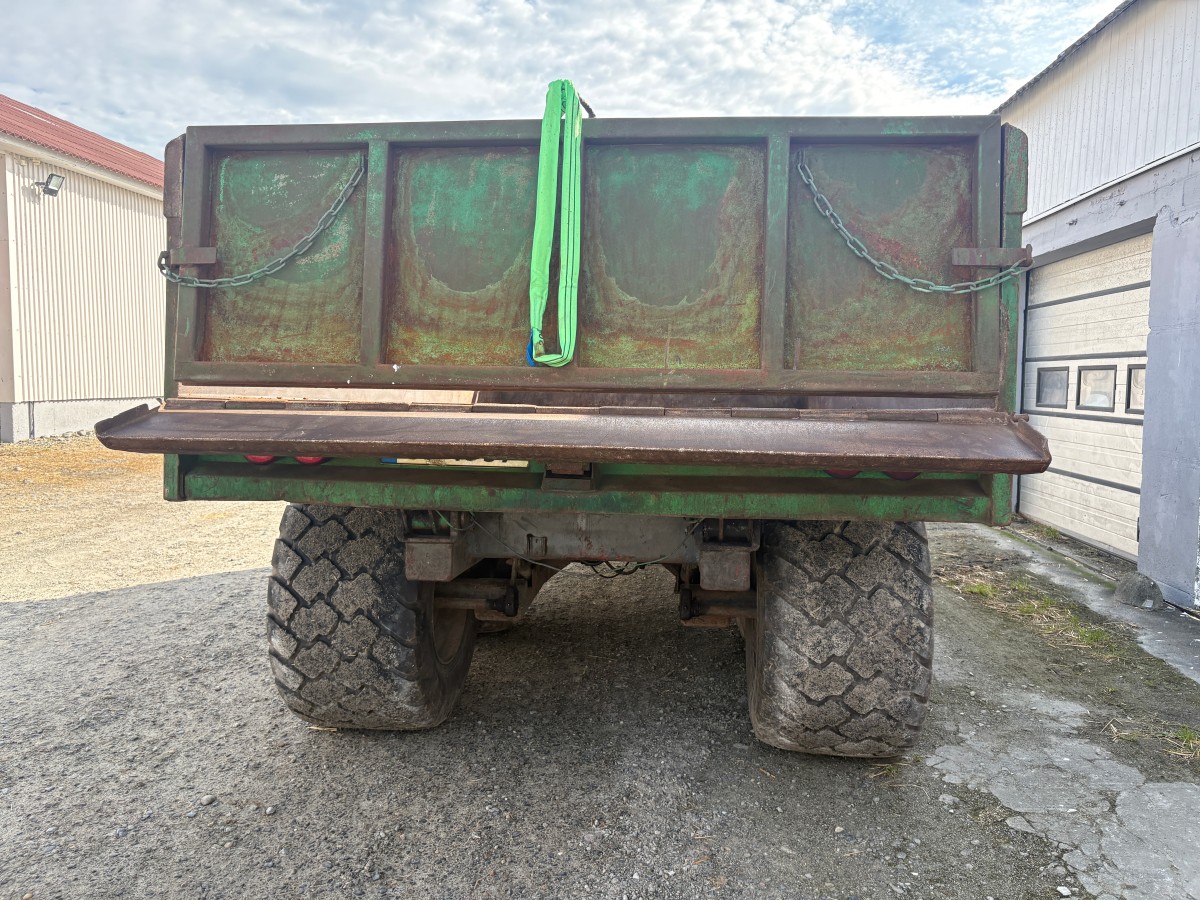 2007 fosseik 15 tonn dumper henger hydraulisk drag