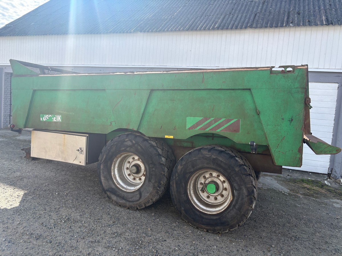 2007 fosseik 15 tonn dumper henger hydraulisk drag