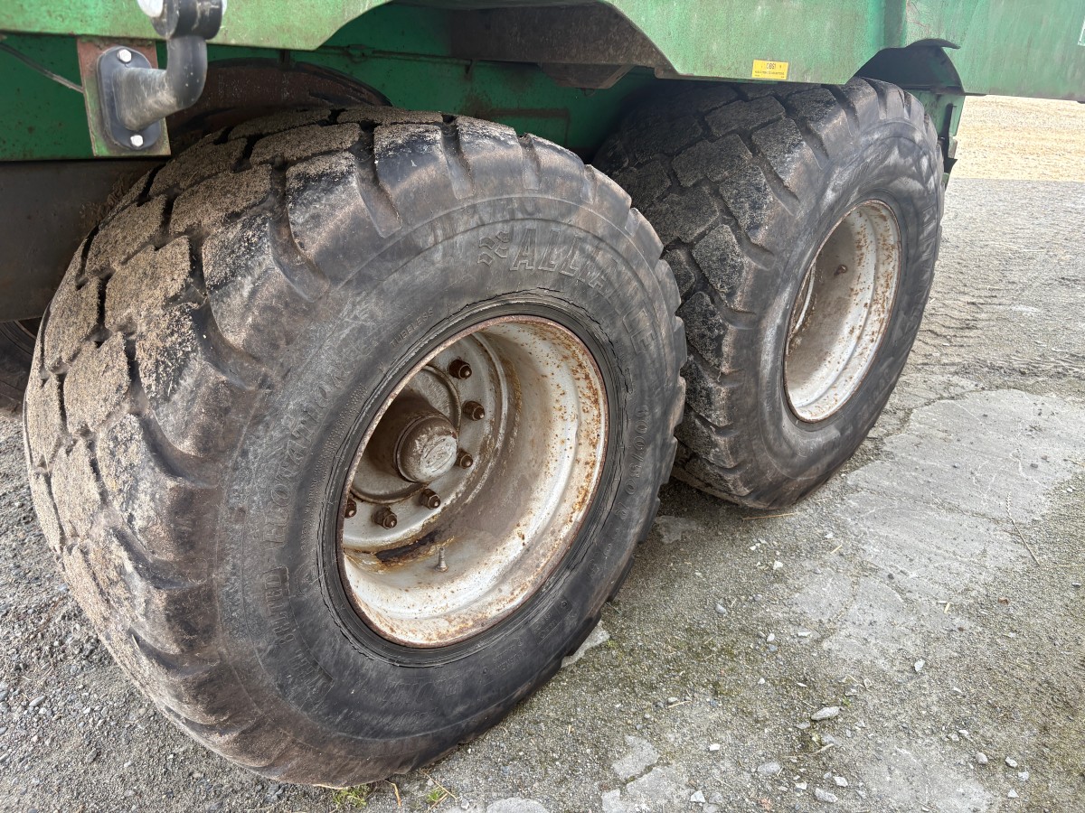 2007 fosseik 15 tonn dumper henger hydraulisk drag
