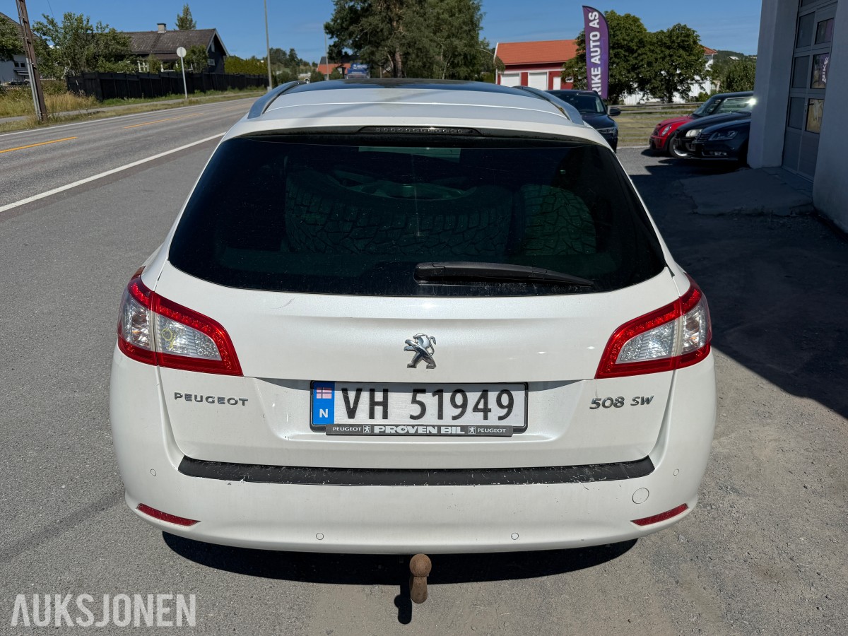 2013 Peugeot 508 1.6-114 D / H.feste / EU-OK til 04.2027 / HUD