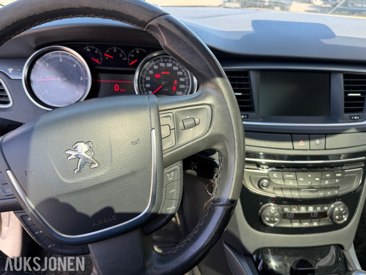 2013 Peugeot 508 1.6-114 D / H.feste / EU-OK til 04.2027 / HUD