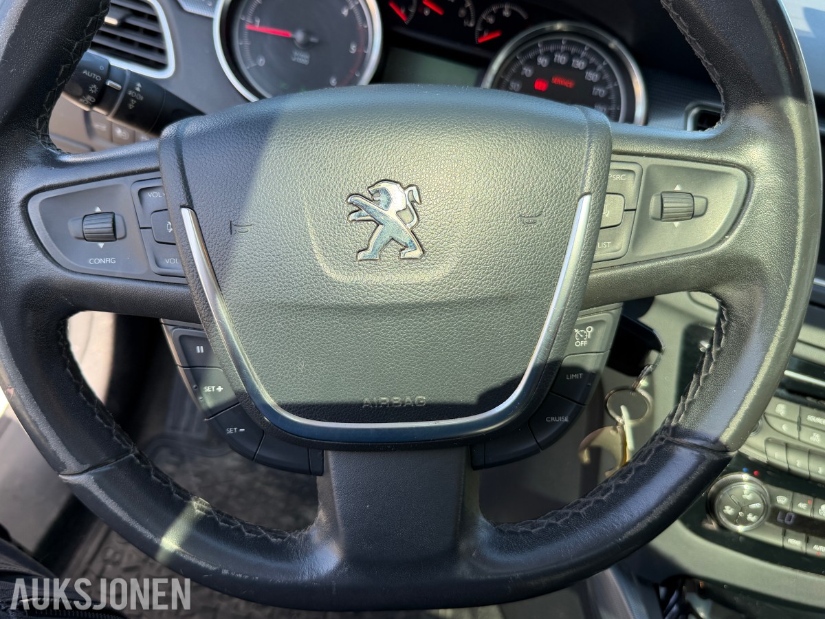 2013 Peugeot 508 1.6-114 D / H.feste / EU-OK til 04.2027 / HUD