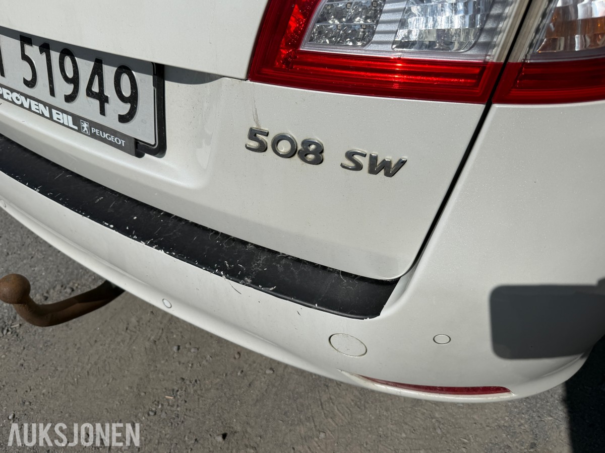 2013 Peugeot 508 1.6-114 D / H.feste / EU-OK til 04.2027 / HUD