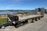 2025 Chieftain 3-akslet maskinhenger for traktor m/kulekobling 