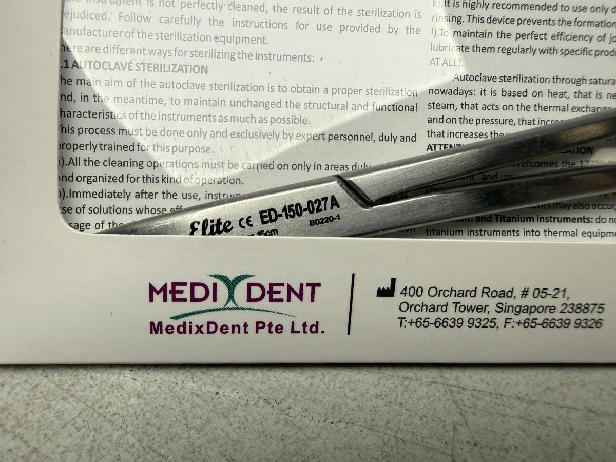 13 stk MedixDent Elite nåleholdere – Mayo-Hegar / Crile-Wood