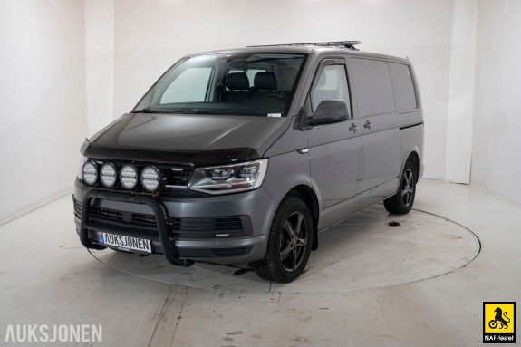 2019 Volkswagen Transporter 2,0 TDI 150 HK 4MOTION KORT AUT ACC HENGERFESTE VARMER LED KAMERA KOMFORTVEGG