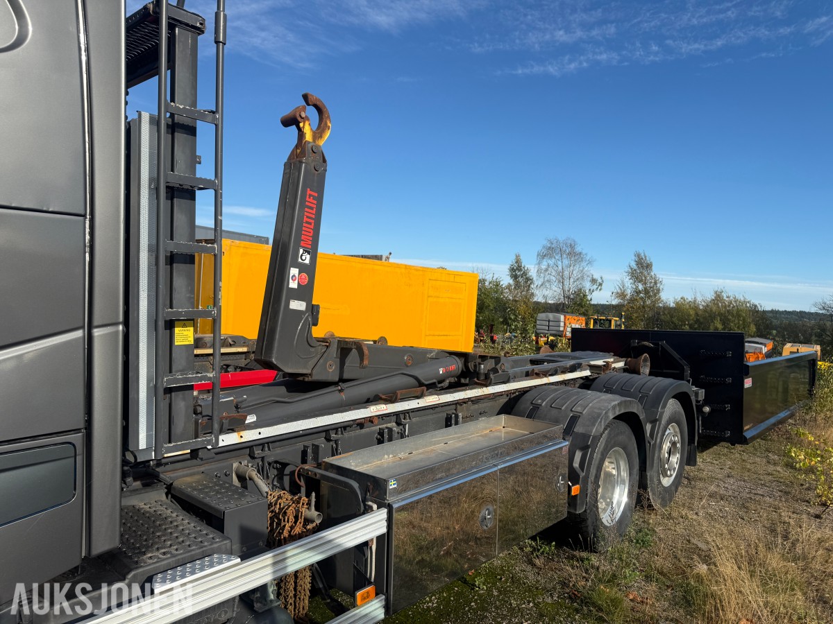 2018 Volvo FH 500 6x2 Krokbil med dumperkasse
