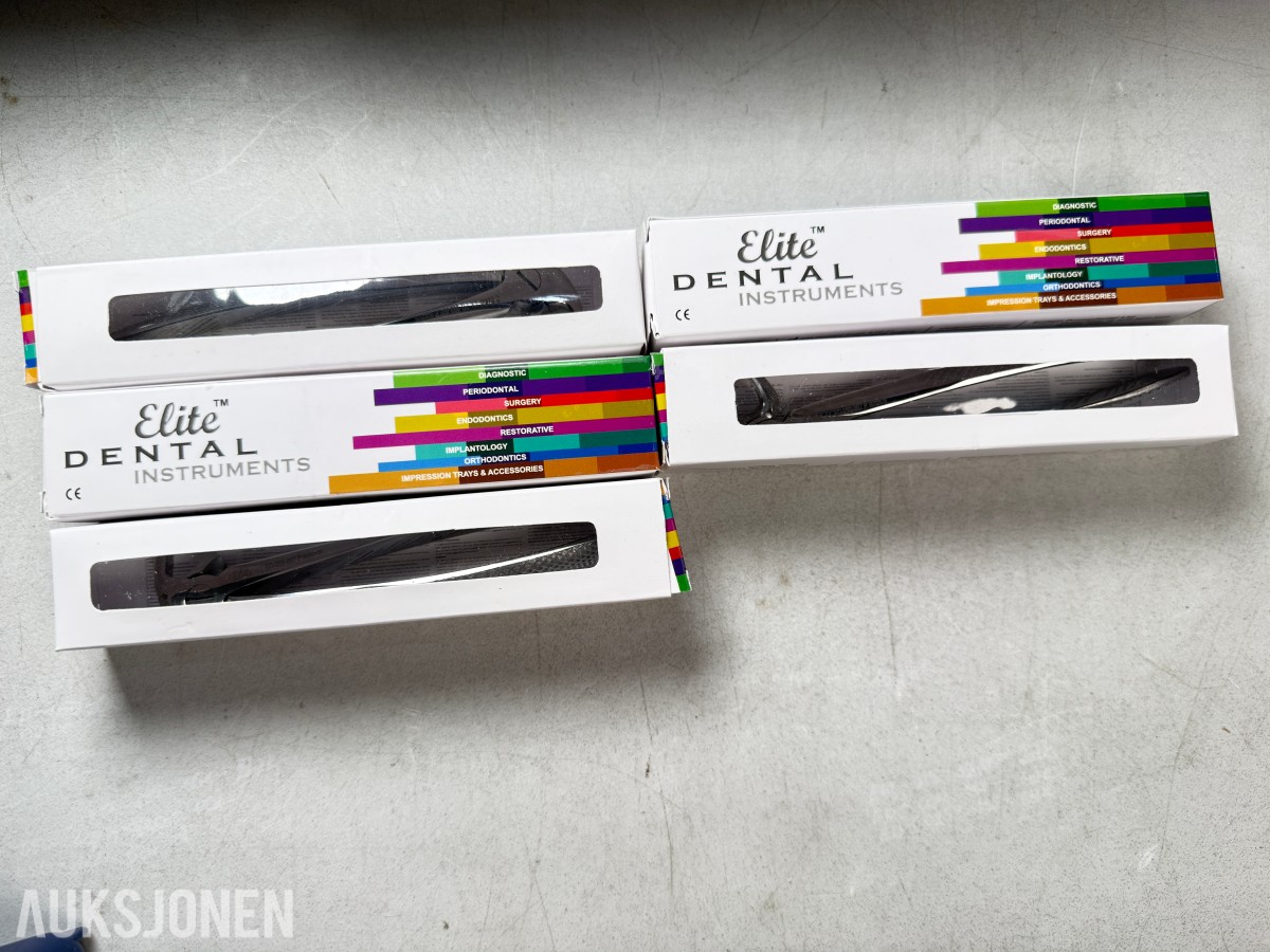 5 stk Medixdent Elite Dental Instruments ekstraksjonstenger ED-050-007P