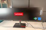 2024 Lenovo ThinkVision P49w-30 49 tommer ultrawide skjerm med tilbehør