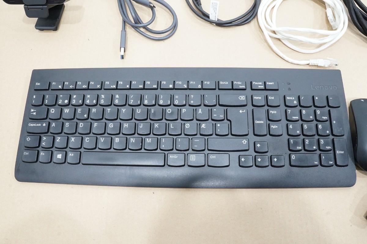 2024 Lenovo ThinkVision P40w-20 39,7 tommer ultrabred skjerm med tilbehør