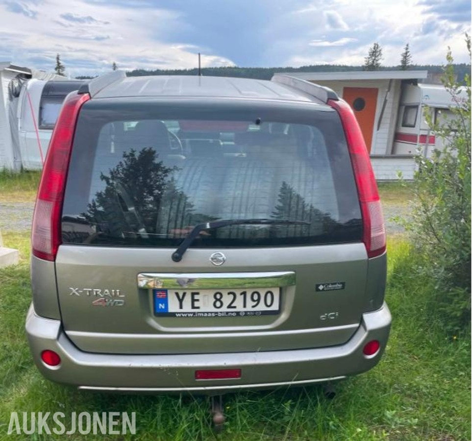 2006 Nissan X-Trail 2.2 Diesel 136hk 4X4 Hengerfeste, Soltak, S+V dekk
